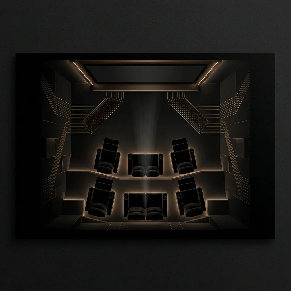 Cinema Machina Room Planning Visual
