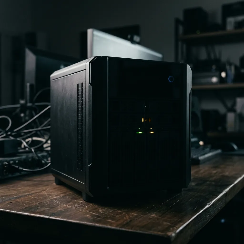 Multi-bay NAS media server diagnostic
